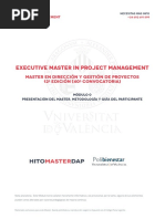 Modulo 0 Del Executive Master in Project Management