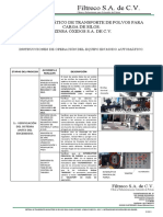 Instrucciones de Arranque y Paro Del Sistema