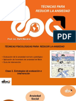 Clase 3 Tecnicas para Reducir La Ansiedad PPT OFICIAL CLASES EBG LATAM