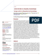 Martínez Rondanelli Et Al., 2021 Control Del Daño en Ortopedia y Traumatología