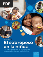 Sobrepeso en La Ninez Reporte 2021