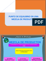 Mezcla de Productos