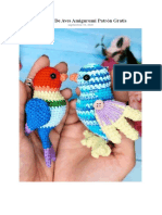 Llaveros de Aves Amigurumi Patron Gratis