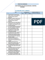 Ejemplo Cuestionario Control Interno Caja y Bancos