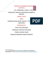 Interrelacion Entre Ciencia, Tecnologia e Industria