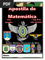 Apostila de Matemática 2.0 (Essa, Eear, Espcex, Afa, Efomm, En, Ime e Ita)