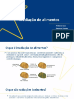 Irradiação de Alimentos Pronto