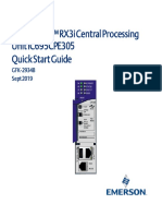 Quick Start Guide Pacsystems Rx3i Central Processing Unit Ic695cpe305 Quick Start Guide Cpu Embedded Ethernet Emerson en 6295190