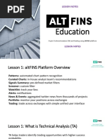 AltFINS Education Lesson 1 Notes