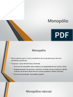 Introdução À Economia - Cap 15 - Monopólio