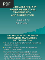 Electrical Safety in Power Gen., Trans., & Distribution.