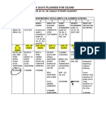 Final FR Study Planner 4 Days