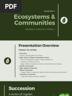 Chapter 5 Ecosystems and Communities