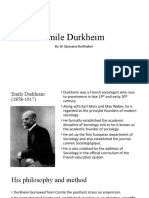 Emile Durkhiem 