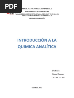 Introducción A La Química Analítica. Ottoniel