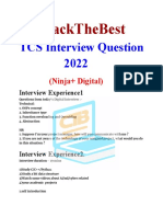 CTB TCS 2022 Interview-2