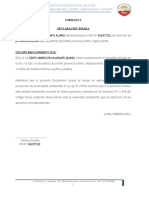 Declaracion Jurada