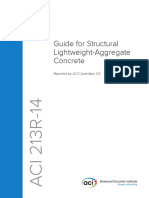 ACI 213R-14 Guide For Structural Lightweight-Aggregate Concrete