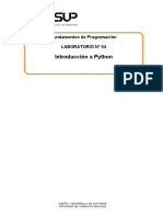 Lab 04 - Introducción A Python