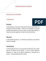 Actividad Práctica #2 Arduino: Resolución de Las Actividades