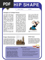 Newsletter July 2008