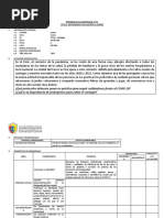 Experiencia de Aprendizaje Inicial