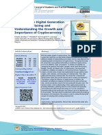 Engaging The Digital Generation Through Analyzing and Understanding The Growth and Importance of Cryptocurrency