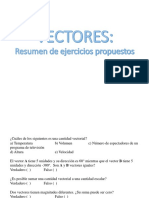 Vectores - Ejercicios Propuestos