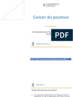 Cancer Du Poumon - Support de Cours