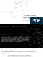 Informe Final de Auditoria