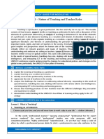 Module 1 Teaching Prof First Sem 2022-23