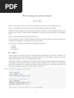 Web Scraping Con Python Ejemplo