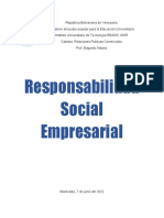 Responsabilidad Social Empresarial