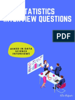 Statistics Interview Questions