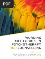 Working With Goals in Psychotherapy and Counselling