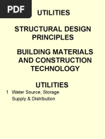 Utilities New Table of Specs