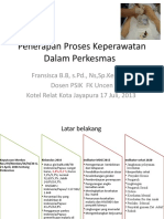 Penerapan Proses Keperawatan Dalam Perkesmas