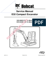 Service Manual E32 Compact Excavator: S/N A94H11001 & Above S/N AC2N11001 & Above