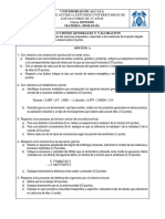 Examen Biologia Acceso Mayores 25 Universidad Alcala de Henares 2020 PDF