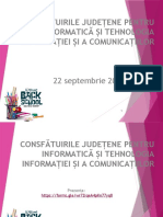 CONSFATUIRI INFORMATICA - 22 Septembrie 2022