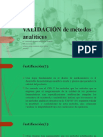 Validación Métodos Analíticos (Expo Fes Zaragoza)