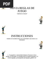 Trivia Reglas de Juego