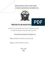 Avance de Investigacion