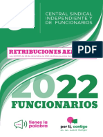 Csif Aeat - Retribuciones - 2022