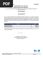 Certificado Laboral