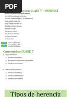 CLASE 7 - Unidad 3