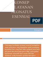 Konsep Pelayanan Neonatus Esensial PP