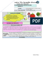 Ficha Interdisciplinaria Semana 17 Sexto