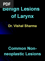 14 Benign Lesions of Larynx