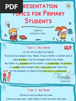 Presentation Topics For Primary Students p1